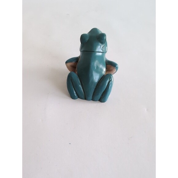 PULO FROG Figurine Trinket Box Pot Bellys Harmony Kingdom 2004 - Picture 2 of 6